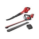 Ozito PXC 18V Cordless Hedge Trimmer & Blower 2.5Ah Kit PXHTBK-2518