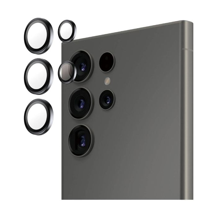 Panzer Panzerglass Hoops Lens Protector For Samsung Gs25 Ultra - Black