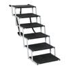 PaWz 6 Step Foldable Pet Ramp - Black