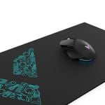 RAPOO V1L Mouse Pad - Extra Large Mouse Mat, Anti-Skid Bottom Design, Dirt-Resistant, Wear-Resistant, Scratch-Resistant, Suitabl