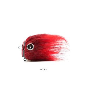 VMC Rapala Mustache 20g (Size M) Fishing Jig Head With Bucktail Rig Red Hot