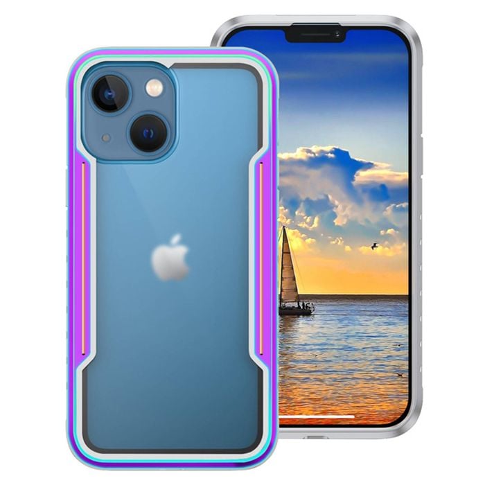 Soka Metal Case (Suits iPhone 15) - Rainbow