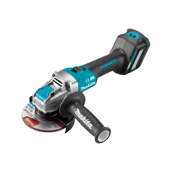 Makita XGT 150mm 6" 40Vmax Slide Switch Angle Grinder - Skin Only