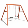 Hide & Seek Kids - Lucas Swing Set - Pearl Grey Swings