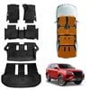 3D Floor Mats Boot Liner for Toyota Fortuner 2015-Onwards All Weather Heavy Duty Cargo Trunk Luggage