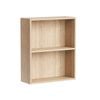 Kaboodle 400-499mm Almond Oak Customisable Shallow Wall Open Shelf
