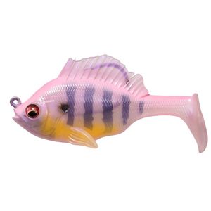 Megabass Sleeper Gill 3.2" 3/4oz Soft Plastic Swimbait Fishing Lure Pink Black Gill