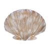 Maine & Crawford 7-Seashell 27x25cm Wooden Tray Organiser Storage Decor Natural