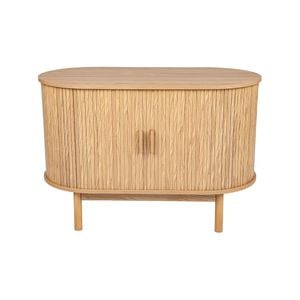 Dining Room Buffet Ribbed Sideboard Cabinet Natural