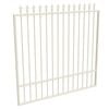 ProtectorAl 1201 - 1500 x 1500mm Surfmist Aluminium Garden Gate Spear Top With Mid Rail