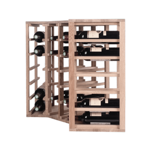 24 bottle Corner  Wine Rack