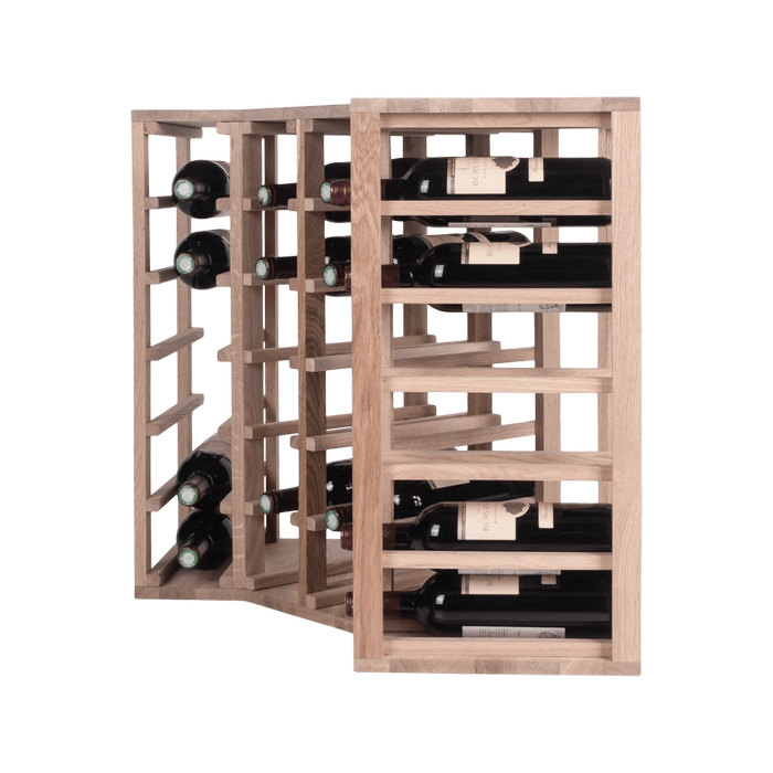24 bottle Corner  Wine Rack