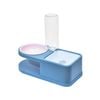 Pakeway Met Pet Food Water Durable Drinking Bowl Blue