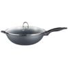 Granite Non Stick Wok With Lid 30cm Baccarat