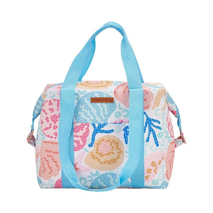 Annabel Trends 25cm Insulated Picnic Cooler Bag Box Food Carrier Shelly Beach