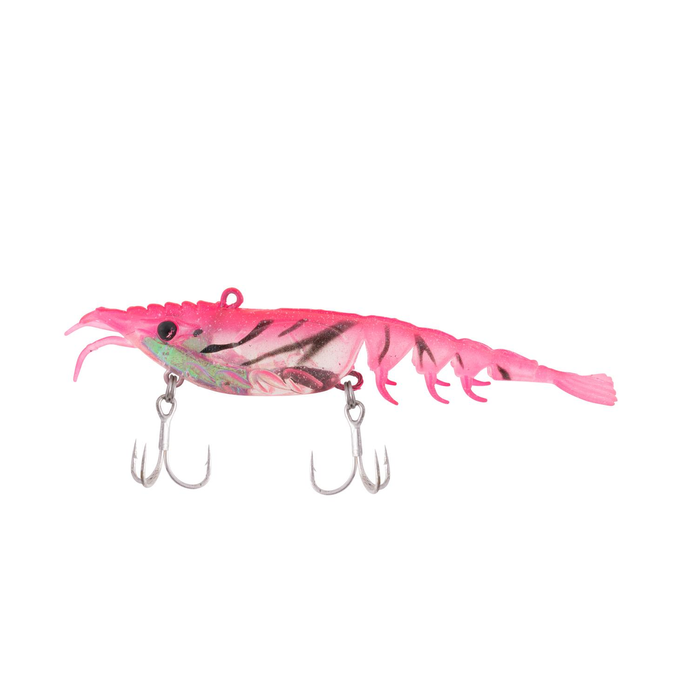 Berkley 2021 Shimma Shrimp 120mm Soft Vibe Fishing Lure Pink Shrimp