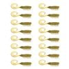2x 8PK 2.5In Rapala Crush City Soft Plastic Curly Tail Lures - Banana Prawn