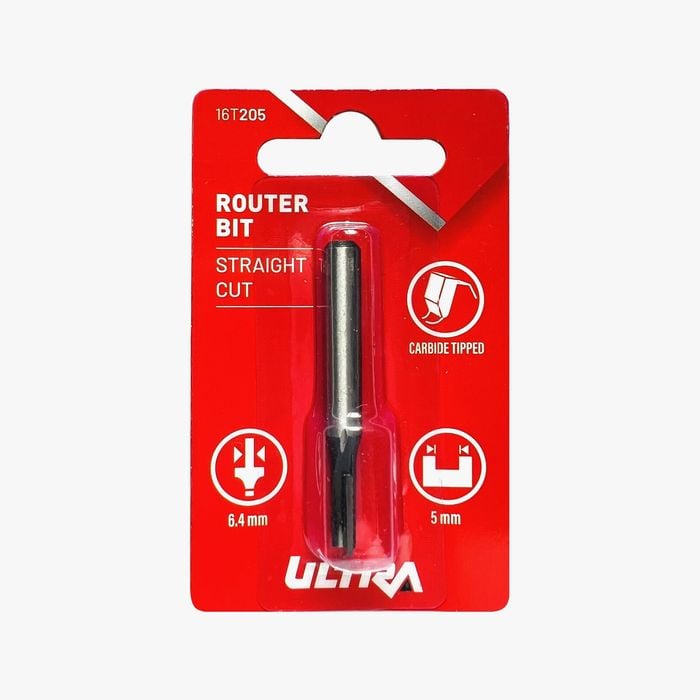 Ultra 6.4 x 5mm Straight Router Bit