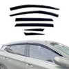 AUSGO Stainless Trim Weather Shields for BYD ATTO 3 2021-Onwards Weathershields Window Visors Wind Deflectors