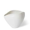 E Style Zelma 15cm Ceramic Flower/Plant Vase Decor - Matt White