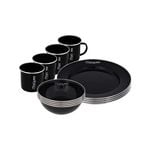 Marquee 12 Piece Enamel Dinner Set