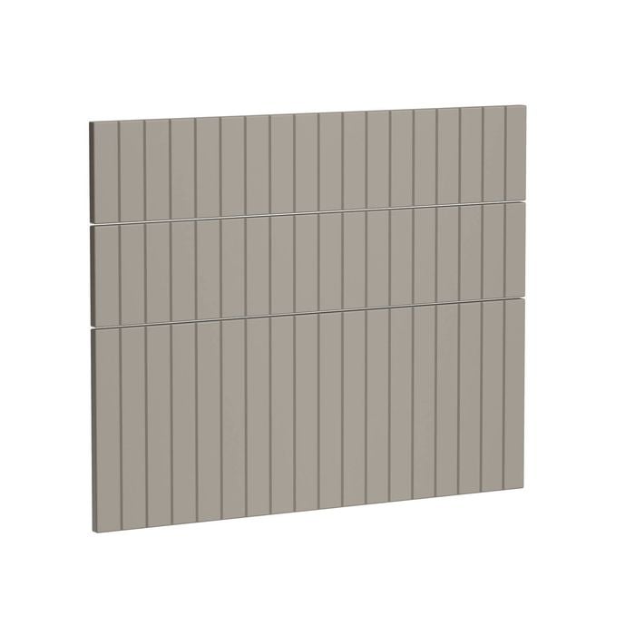 Kaboodle 900mm Cardamom V-Groove 3 Drawer Panels