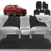 6D Diamond Car Floor Mats for Skoda Karoq 2017-Current-Full Set-Black-Outback GT