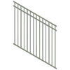 ProtectorAl 350 - 1200 x 1200mm Pale Eucalypt Raked 16-30º DTR All Up Pool Fence Panel