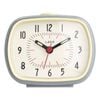 Leni Retro Analogue Alarm Clock Glow In The Dark Home/room Decor Slate Grey