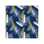 Banana Leaf in Indigo 2.85m x 2.4m Small Wallpaper Mural
