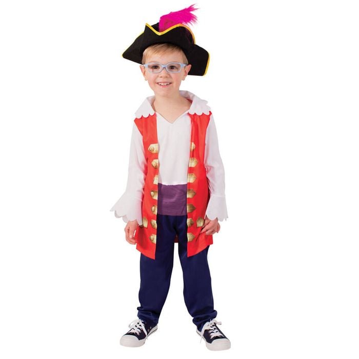 Rubies Captain Feathersword The Wiggles Kids Deluxe Dress Up Costume Size 3-5
