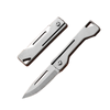 Titanium Alloy Mini Folding Utility Knife Silver