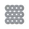 Catzon 12pcs Mop Pads For Roborock P20 Pro Qrevo Curv Edge Vacuum