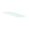 6pc Luminarc Diwali Dessert Plate 19x1.7cm Serveware Opal Glass White