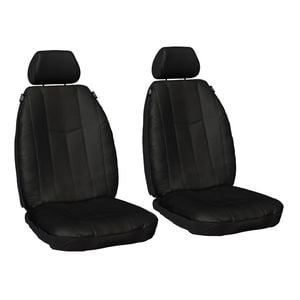 For Toyota Prado 150S 2009-2021 PU Leather FRONT Seat Covers Waterproof Car
