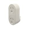 Jackson Vertical Surge Protected Double Adaptor