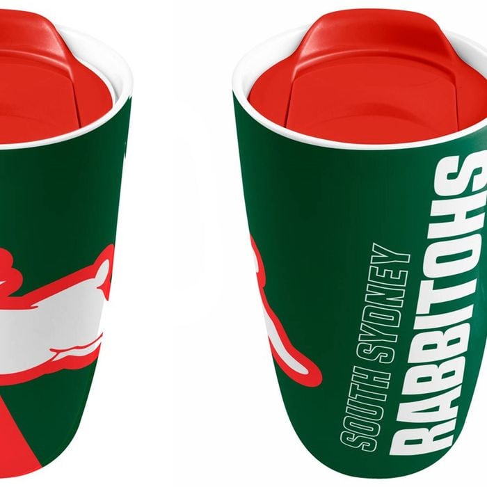 South Sydney Rabbitohs NRL Ceramic Travel Coffee Mug Cup With Handle