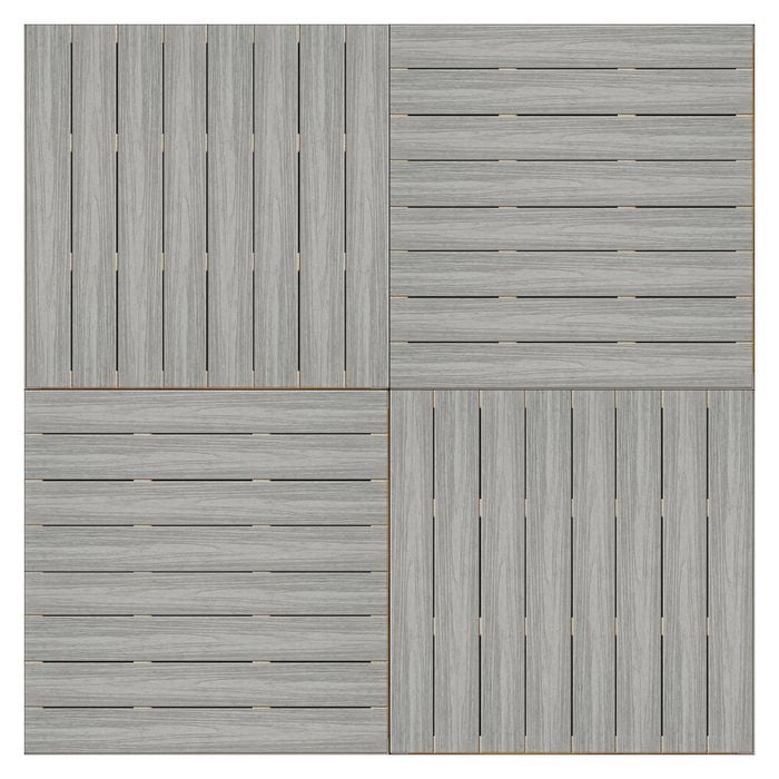 Good Times Decking 110-150mm (High) 2288 x 2288mm Ekodeck Backbeach 4 Module Kit