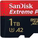 SanDisk Extreme Pro Micro SD 1TB SD Card 4K UHD A1 A2 170MB/s