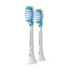 2pc Philips Sonicare C3 Plaque Defense Brush Head White Replacement