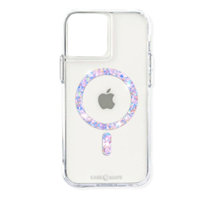 Case-Mate Twinkle Clear Case - MagSafeFor iPhone 14 Pro (6.1") - Clear/Diamond