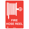 Pinnacle 300 x 200mm Metal Fire Hose Reel With Picto Sign