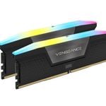 Corsair Vengeance RGB 32GB (2x16GB) DDR5 UDIMM 6200MHz C36 1.3V Desktop Gaming Memory Black