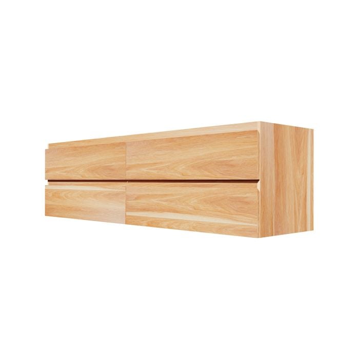 Stein 1800mm Light Select Wall Hung Handleless Vanity - Cabinet Only