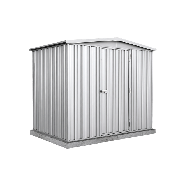 Absco Sheds 2.26 x 1.44 x 2.0m Zincalume Single Door Regent Garden Shed