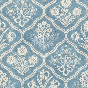 Wallpaper Trader Rosa Wallpaper Roll 10.05m X 53cm, Blue