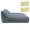 Artiss Outdoor Bean Bag Chair With Filler 2 Seater Large Beanbag Lounge Adults