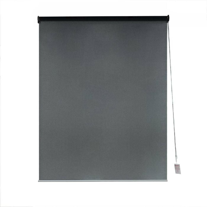 Smart Home Products 210 x 240cm Charcoal Sienna Recycled Sheer Roller Blind