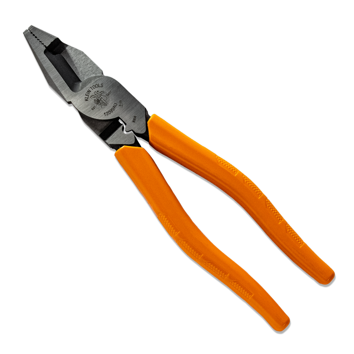Klein Tools Orange 215mm Cross-Cut Pliers with Moulded Grip