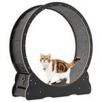 Advwin Cat Exercise Wheel Cat Running Exerciser Pet Treadmill Scratcher Board